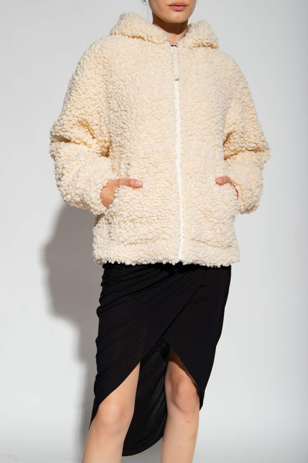 Helmut lang shop fur hoodie